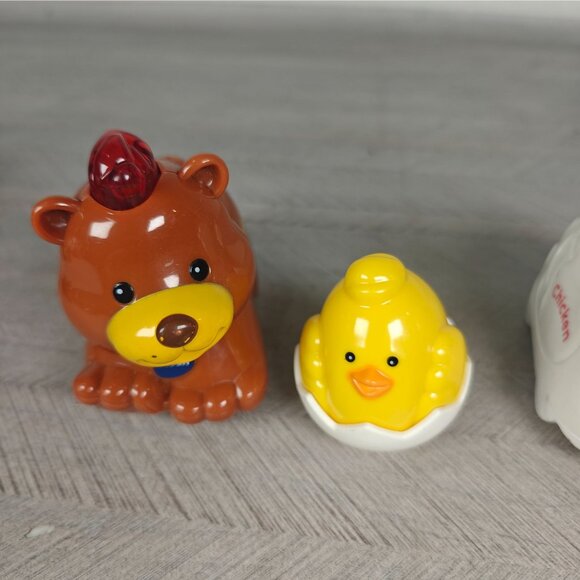 VTech Smart Animals Lot Panda Bear Chicken Horse Monkey Tested Working - Picture 4 of 8